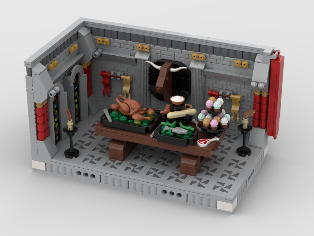 Lego Royal dining room