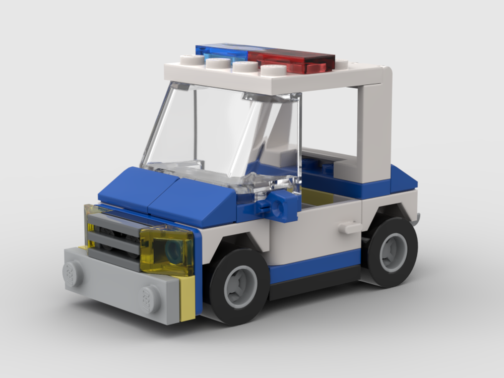 Lego 30366 Polybag Police Car Revisited