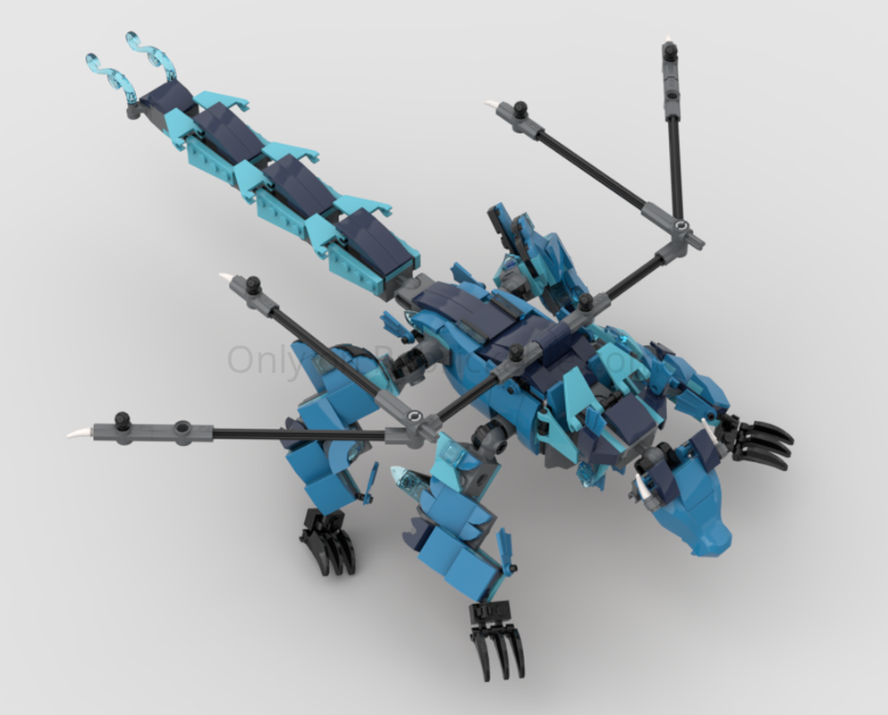 Lego Chonkie Water Dragon