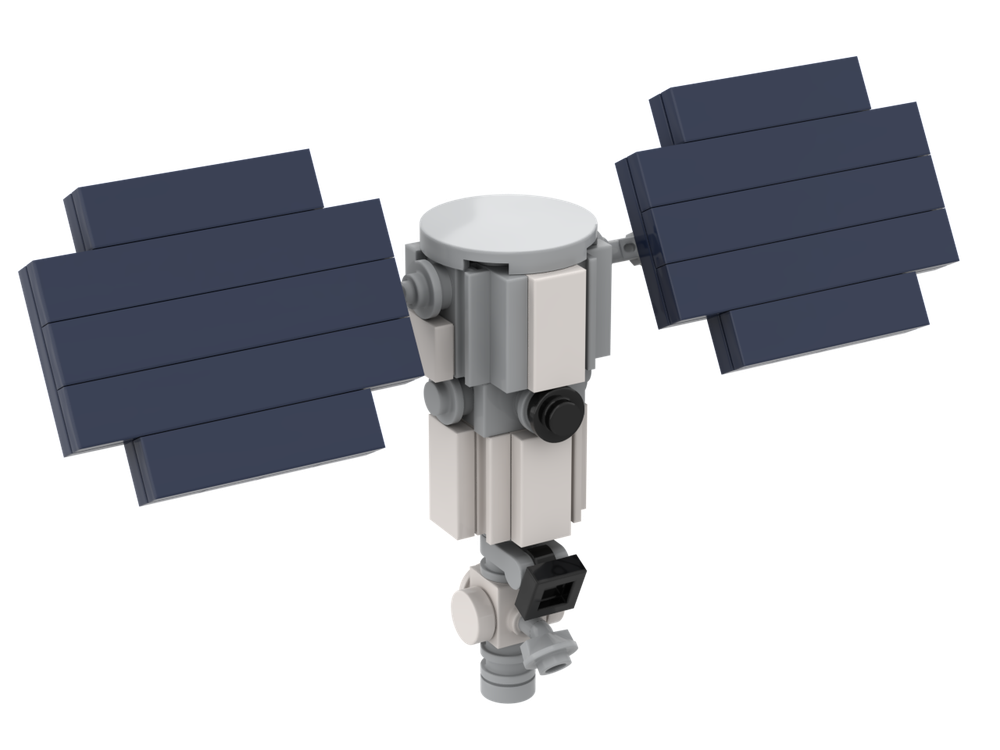 Lego Resurs-P1 (1:110 scale - as Saturn V)