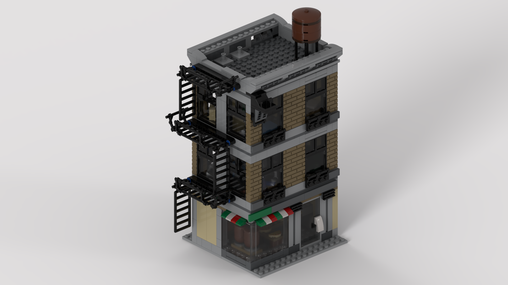 Lego Peter Parker's Apartment (Complete)