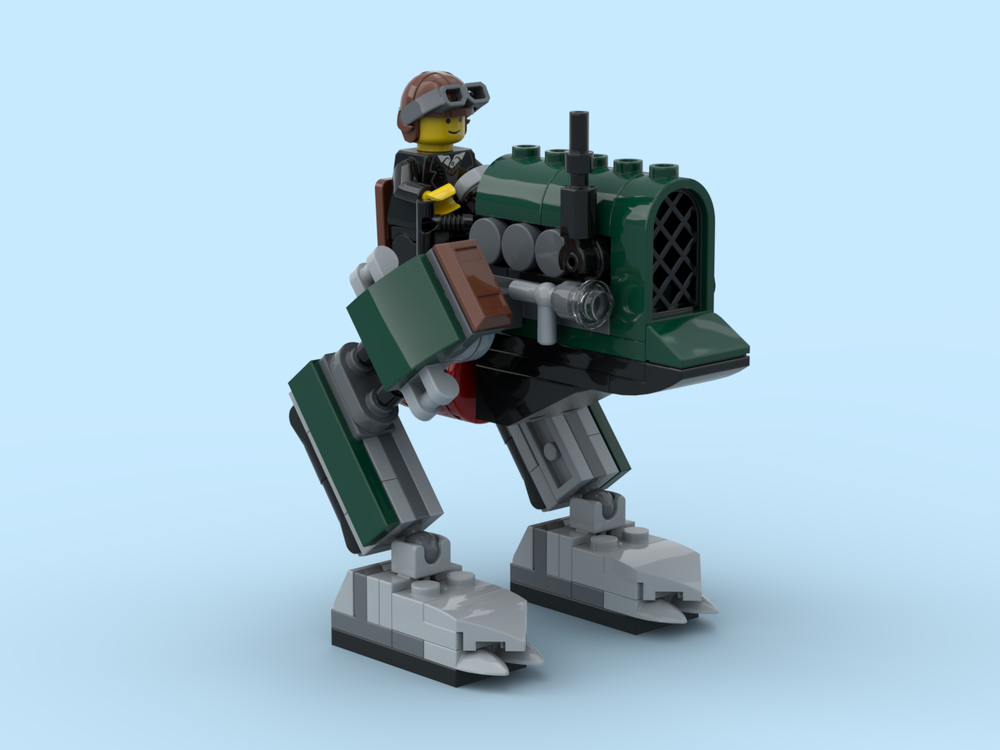 Lego Dieselpunk Light Scout Mech