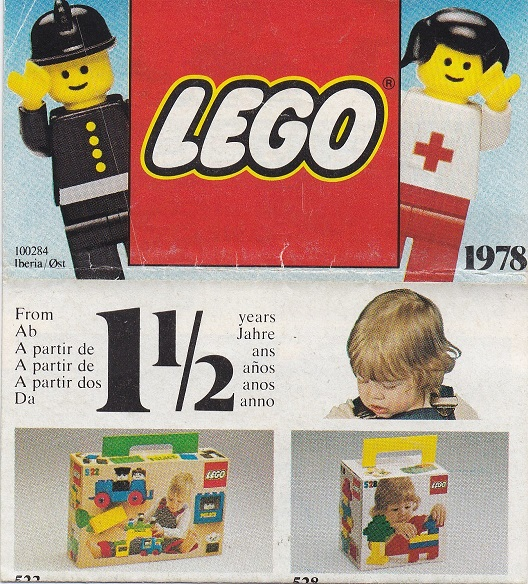 Lego 1978 Mini European (100284 Iberia/Øst)