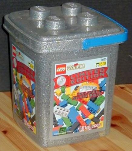 Lego 25th Anniversary Silver Bucket