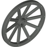 Lego Wheel Wagon Huge (43mm D.) / Dark Gray