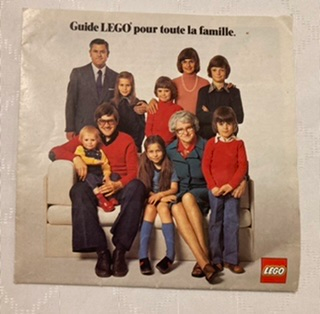 Lego 1976 Medium French Foldout (98405-Fr)