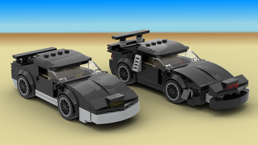 Lego KITT vs KARR