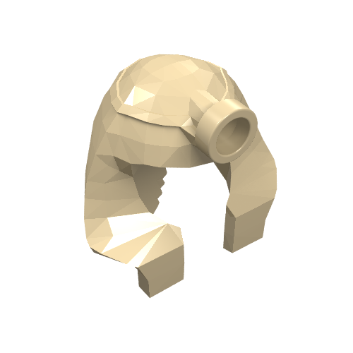 Lego Headdress Mummy [Type 1] / Tan