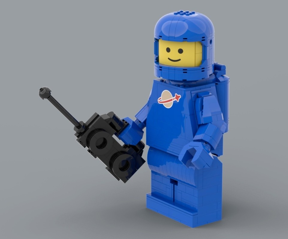 Lego The ULTIMATE 40921 Classic Blue Spaceman MOD
