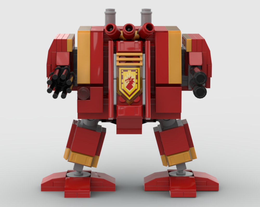Lego W40k Dreadnought (blood angels)