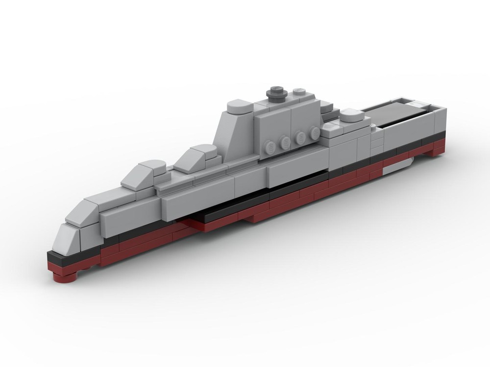 Lego Zumwalt Class Destroyer