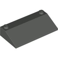 Lego Brick Sloped 33° 3 x 6 / Dark Gray