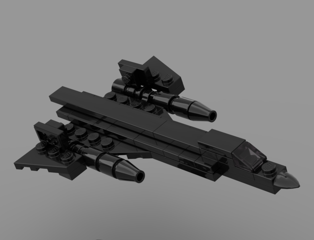 Lego sr-71 blackbird mini