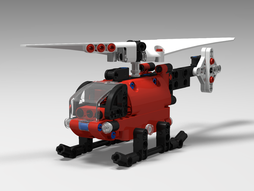 Lego Helicopter coast guard