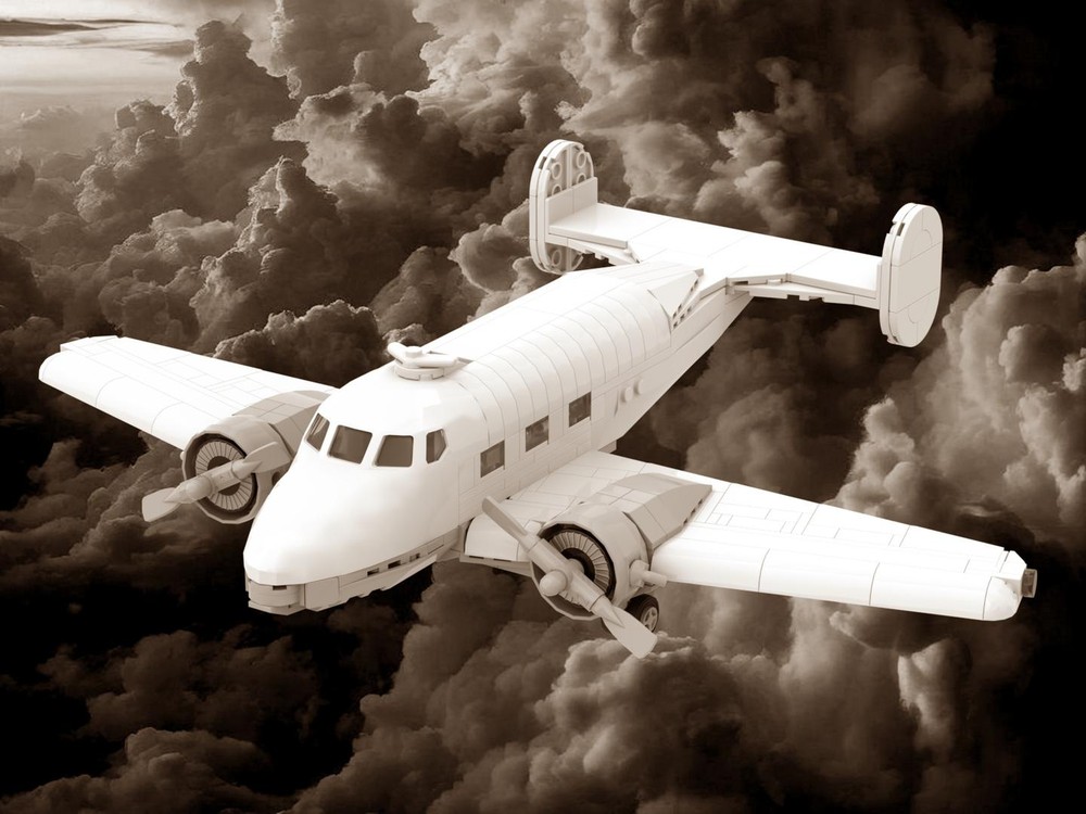 Lego Beechcraft Model 18 'Twin Beech'