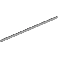 Lego Hose Rigid 3mm D. 12L / 9.6cm / Light Bluish Gray