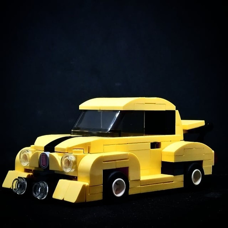 Lego Fiat 500 V12 swap
