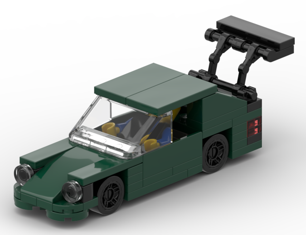 Lego 1971 Datsun 240Z Rocket Bunny Dark Green