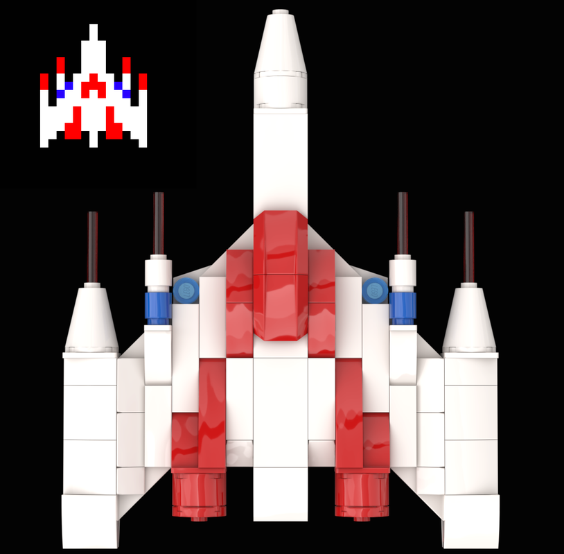 Lego Galaga Spaceship