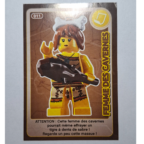 Lego Trading Card for Set TRADINGCARD-12, #011 Print / [No Color/Any Color]