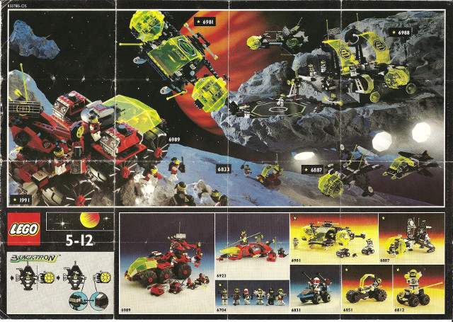 Lego 1991 Mini Space Overseas (833785-OS)