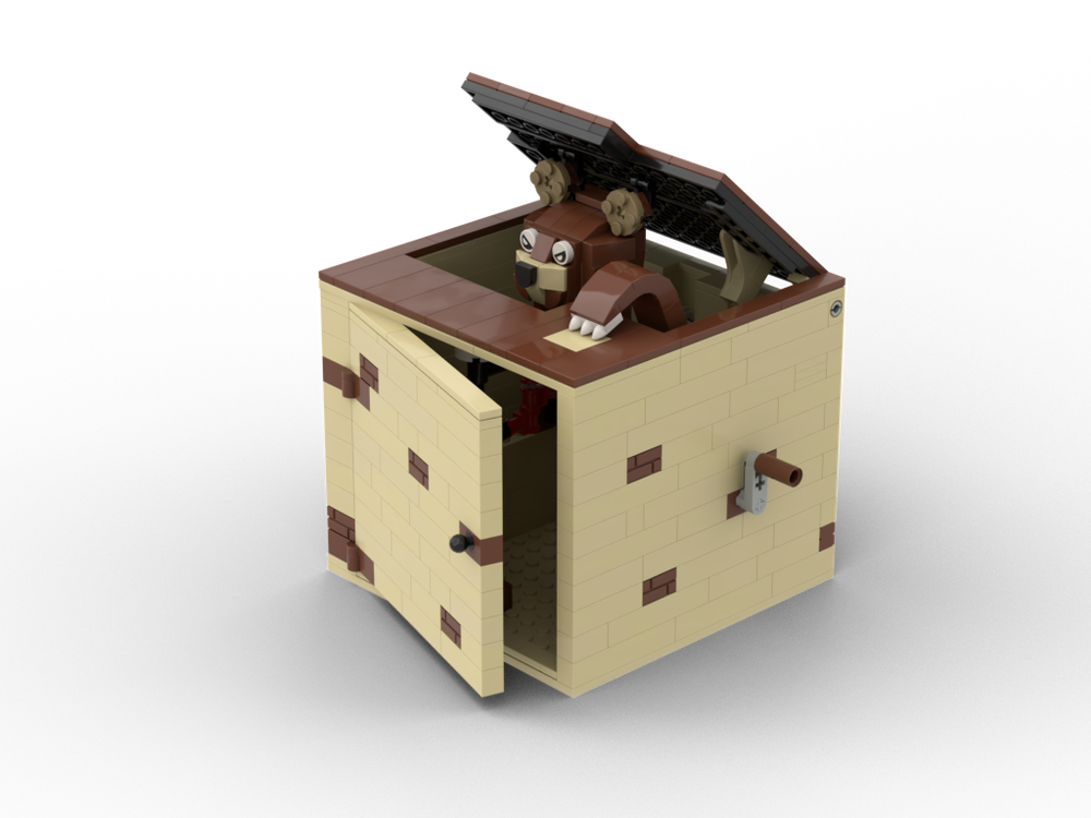 Lego Automaton Grumpy Bear