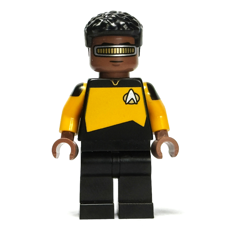 Lego Lt. Geordi La Forge