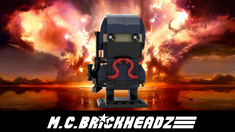 Lego Cobra (1982-83) - M.C.Brickheadz series 1