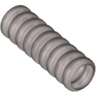 Lego Hose, Ribbed 7mm D. 3L / 2.4cm / Pearl Light Gray