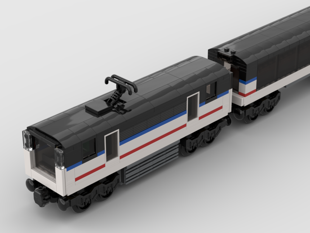 Lego Diesel-Electric Express train