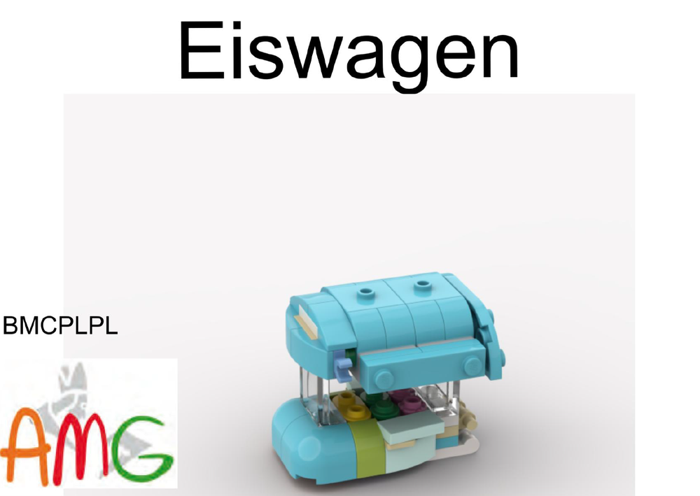 Lego Eiswagen / ice trolley