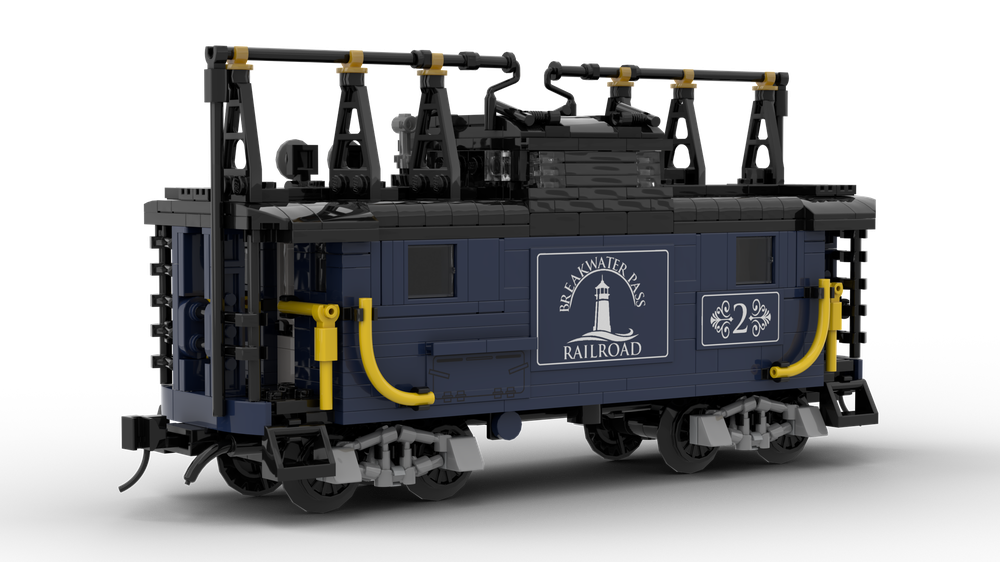 Lego BreakWater Pass N5B Caboose