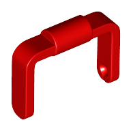 Lego Bucket 1 x 1 x 1 Handle / Red