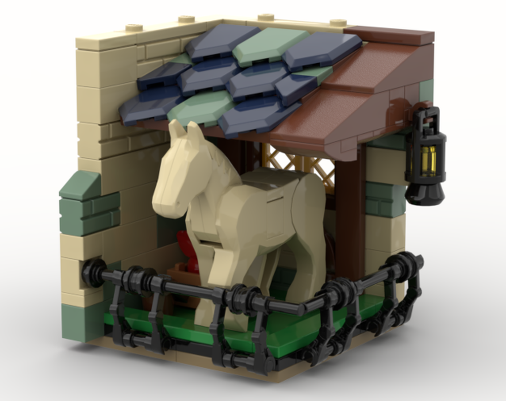 Lego Horse Stable Habitat