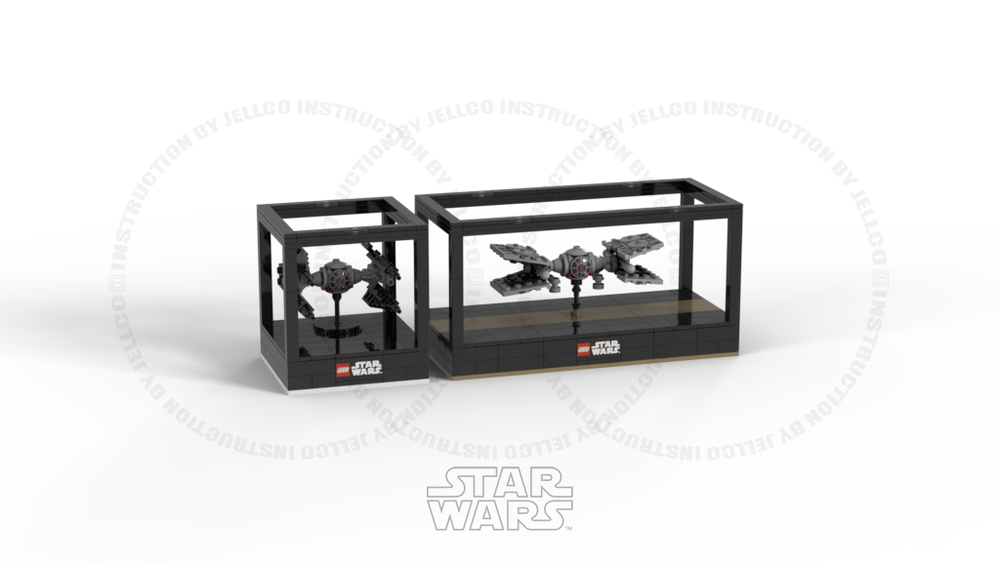 Lego Micro T.I.E fighters Desktop Cube Series I