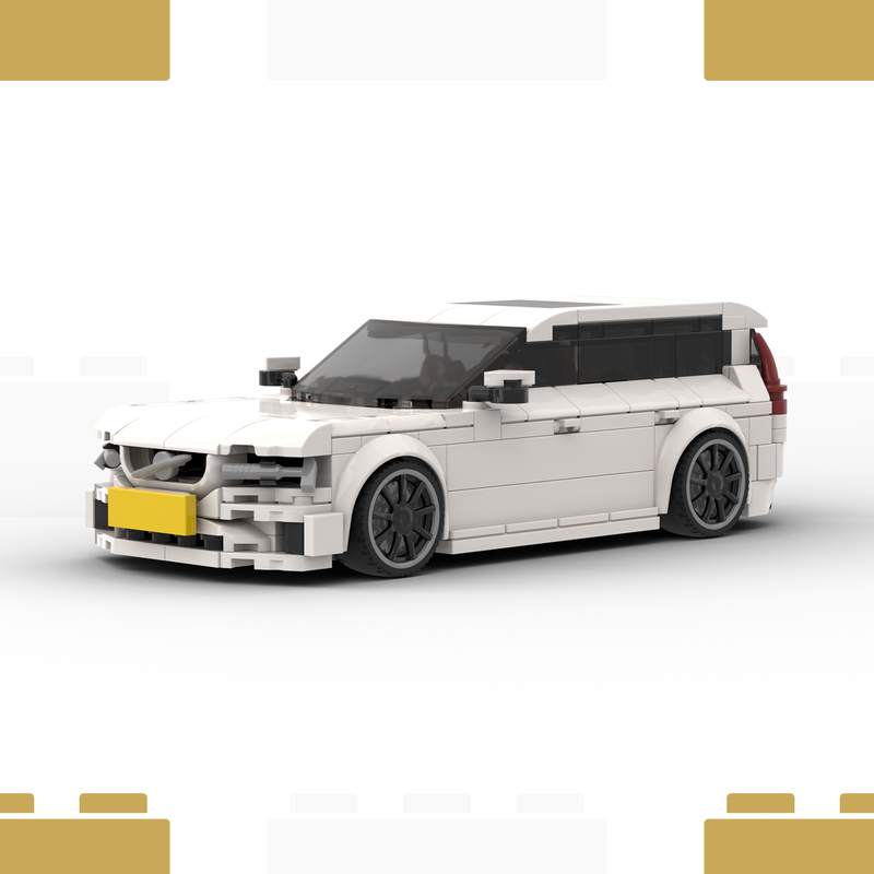 Lego Volvo V60 T8 Polestar White