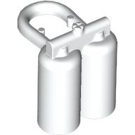 Lego Minifig Neckwear Airtanks / White