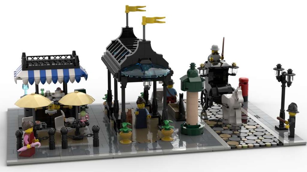 Lego Victorian Street - Complete Set