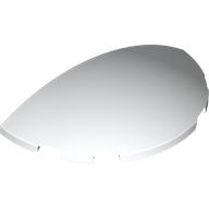 Lego Brick Round 3 x 6 Half Circle / White
