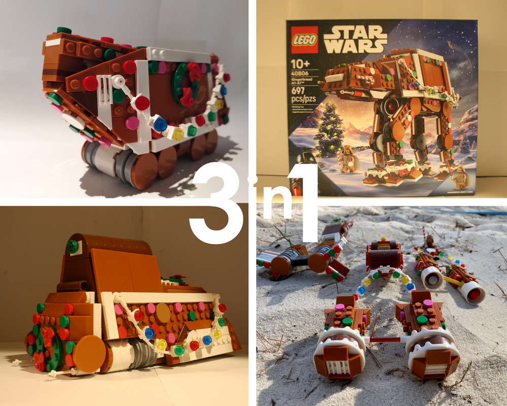 Lego 40806-1 Gingerbread Alt Bundle.