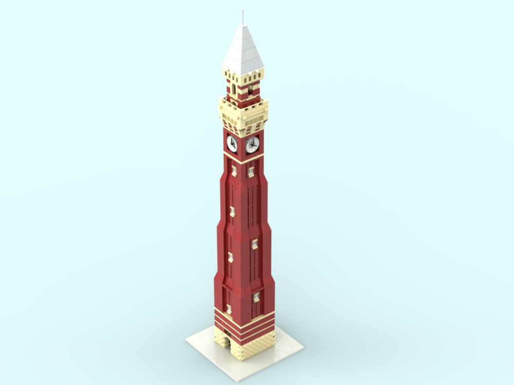 Lego The Joseph Chamberlain Memorial Clock Tower, 'Old Joe'