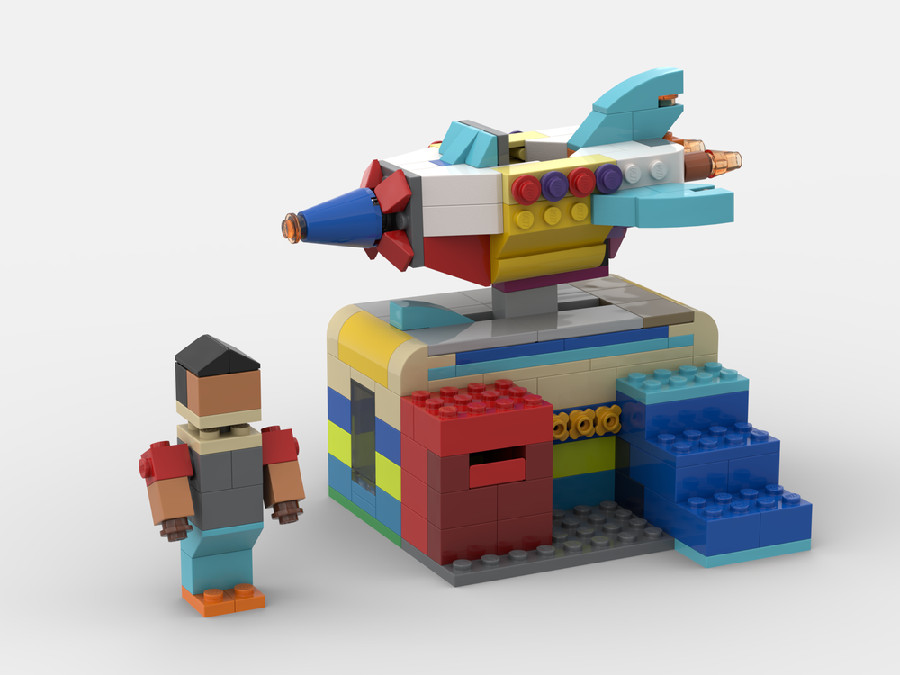 Lego 10698 - Space Rocket Ride