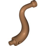 Lego Animal Body Part / Plant, Tail / Trunk / Tentacle / Tongue / Vine / Tree Branch (Long Tip) / Medium Nougat