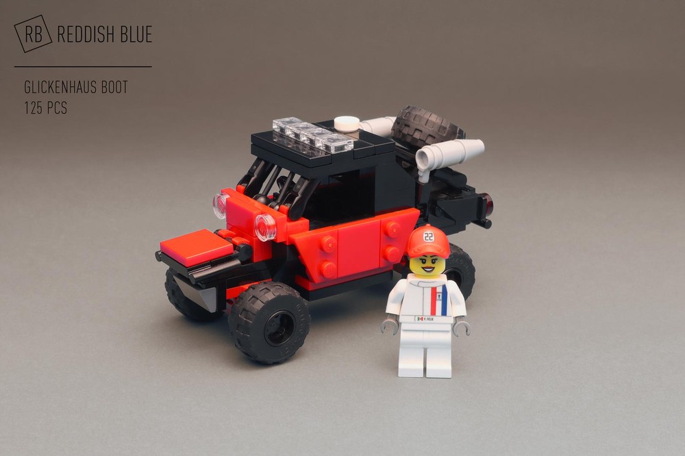 Lego Glickenhaus Boot (4 stud wide)