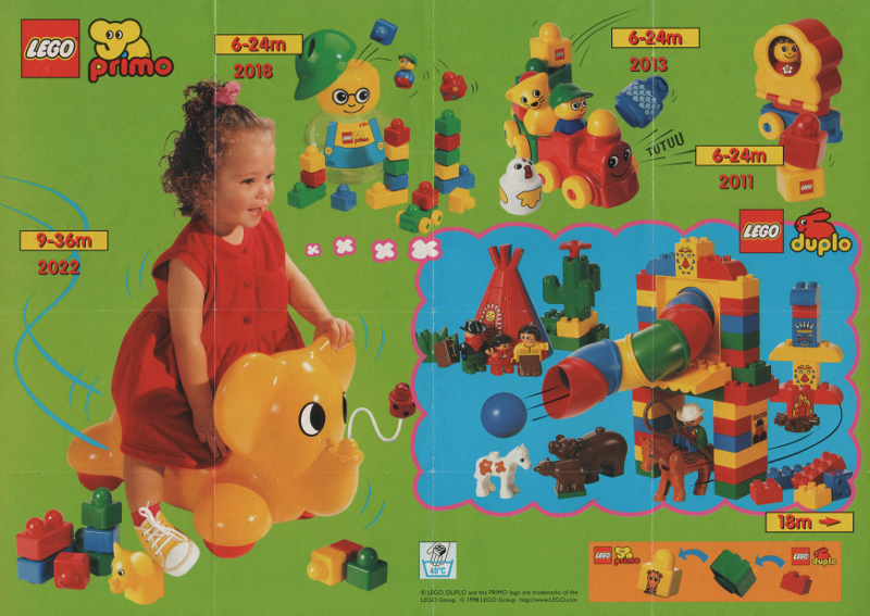 Lego 1998 Mini Primo International (4112612-IN)