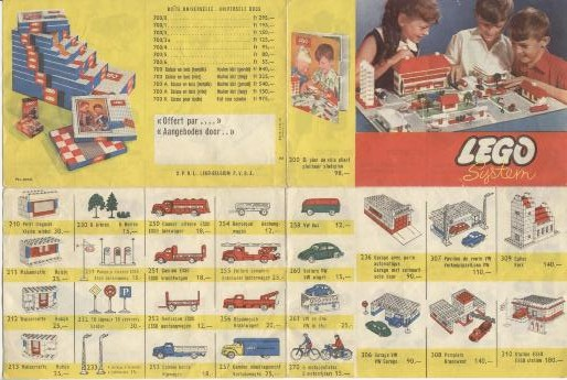 Lego 1961 Belgian - Early Issue