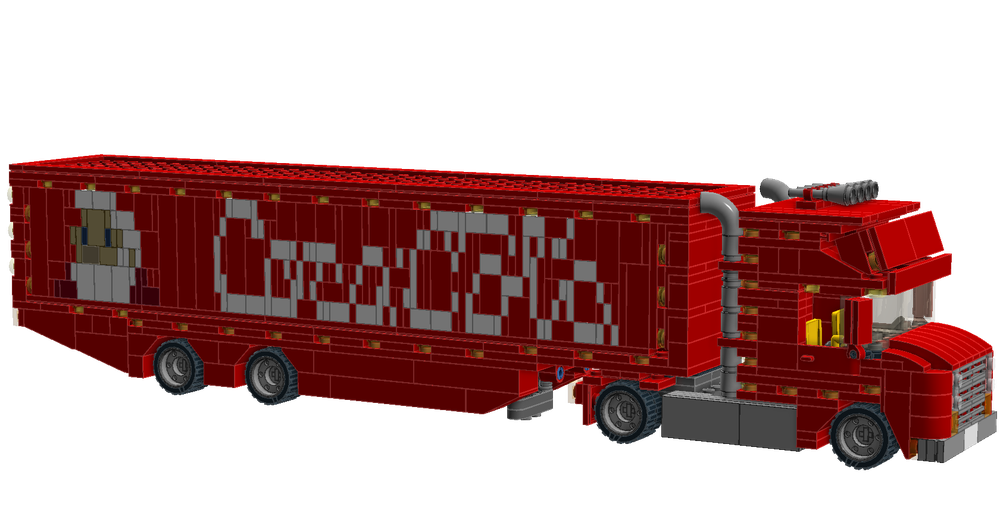Lego Coca-Cola Truck