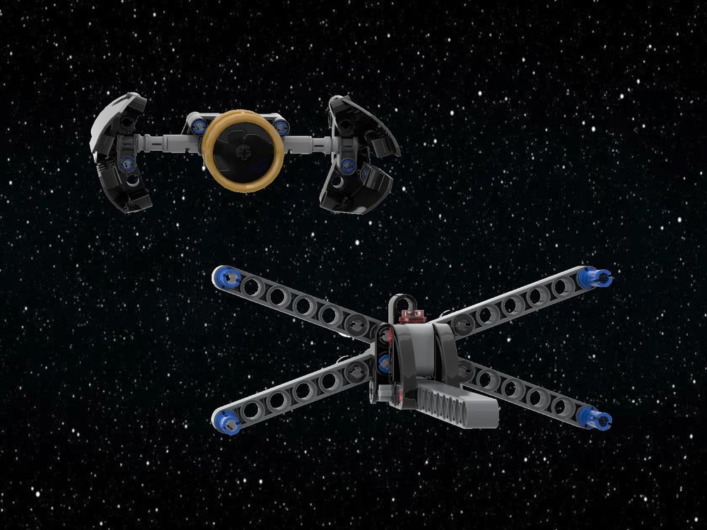 Lego 42046 alt build - Death Star Attack