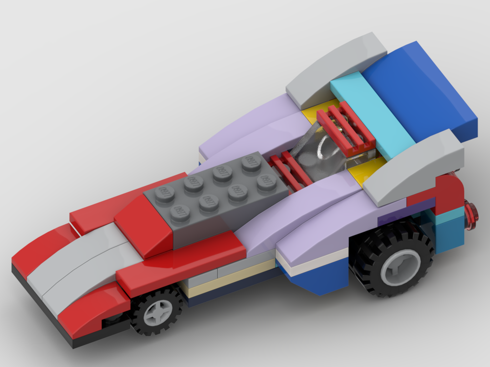 Lego 10696-8CylindersDragster