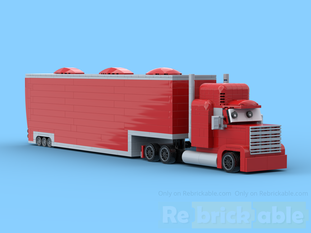 Lego Transporter, red vesion